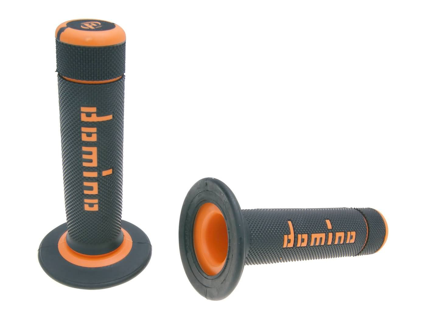 Domino A020 off-road fekete/narancssárga kormánymarkolat szett