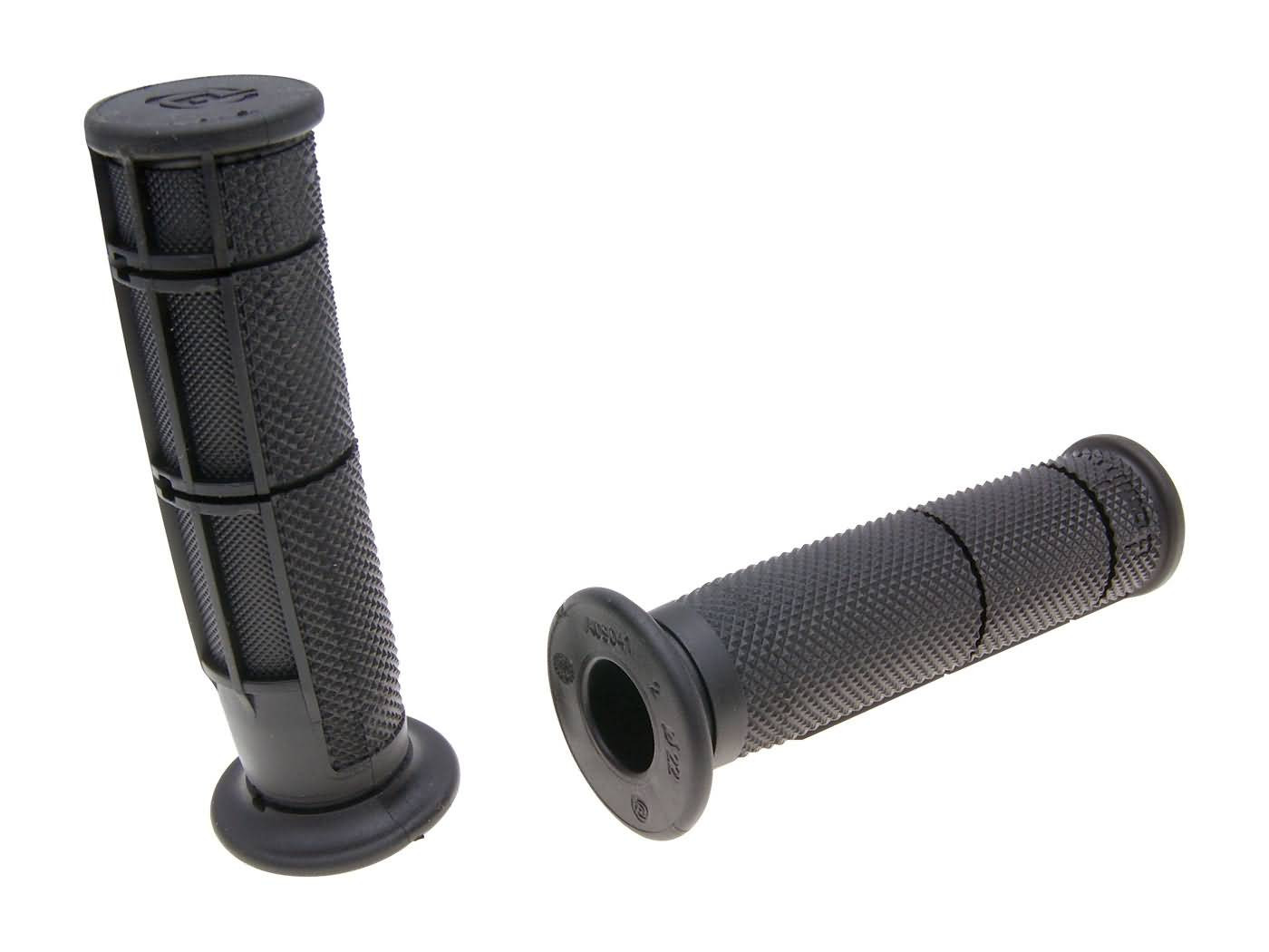 Domino 22mm fekete gumi kormánymarkolat szett hüvelykujjas gázkarhoz - quad, ATV