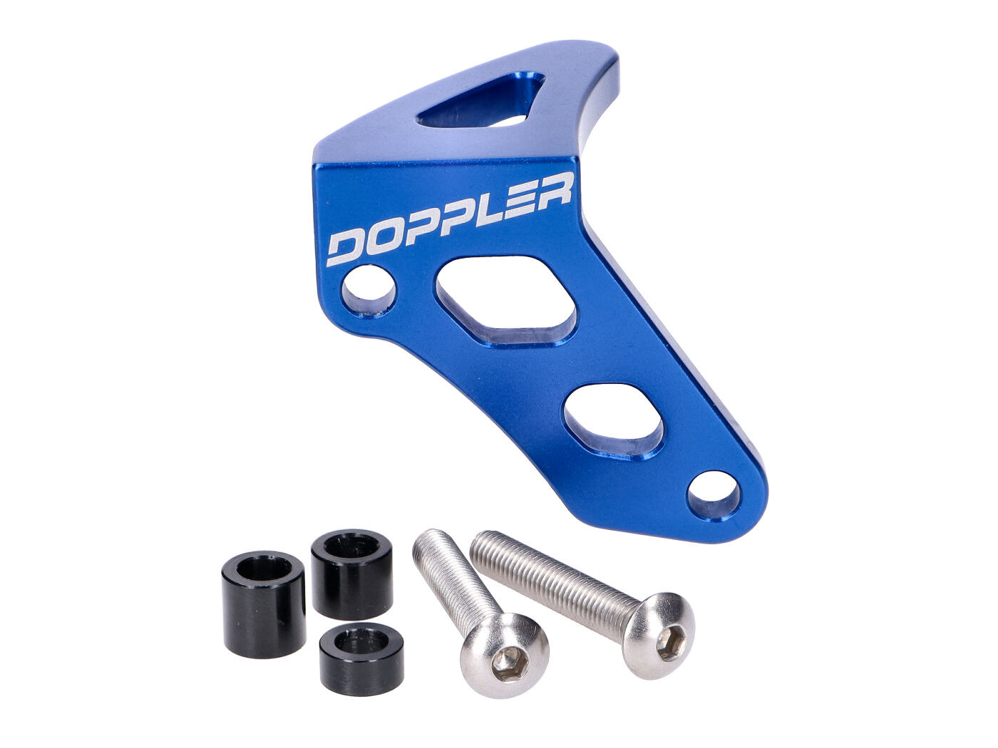 Stop kuplungkar Doppler alumínium kék Minarelli AM6-hoz