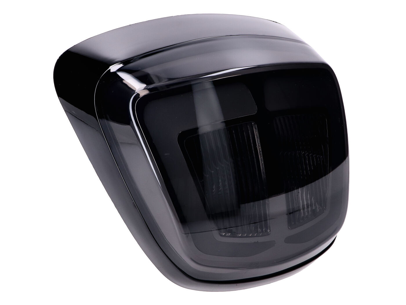 Hátsó lámpa Power1 LED fekete LED jelzőfénnyel Vespa Primavera, Sprint 50-150ccm modellekhez