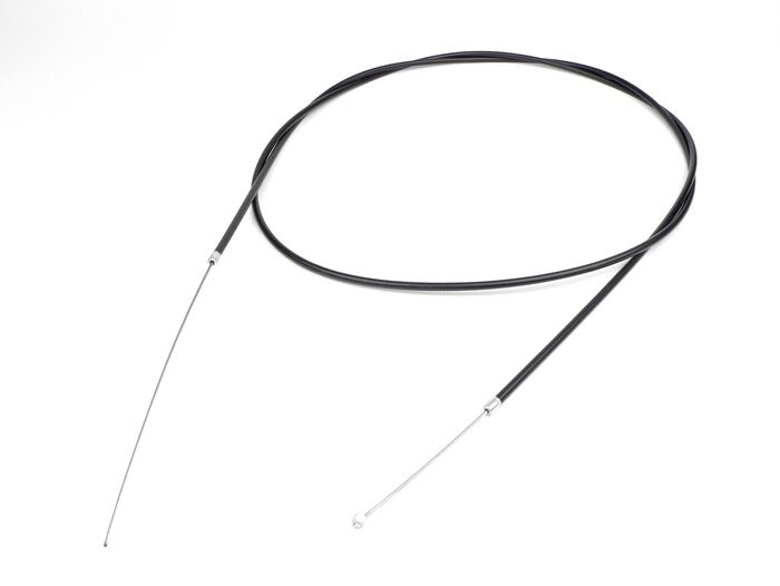 Univerzális kábel Ř=1,6mm x 2300mm, köpeny= 2000mm, mellbimbó Ř=5,5mm x 7mm váltókábelként használt PTFE Fekete fordított PTFE