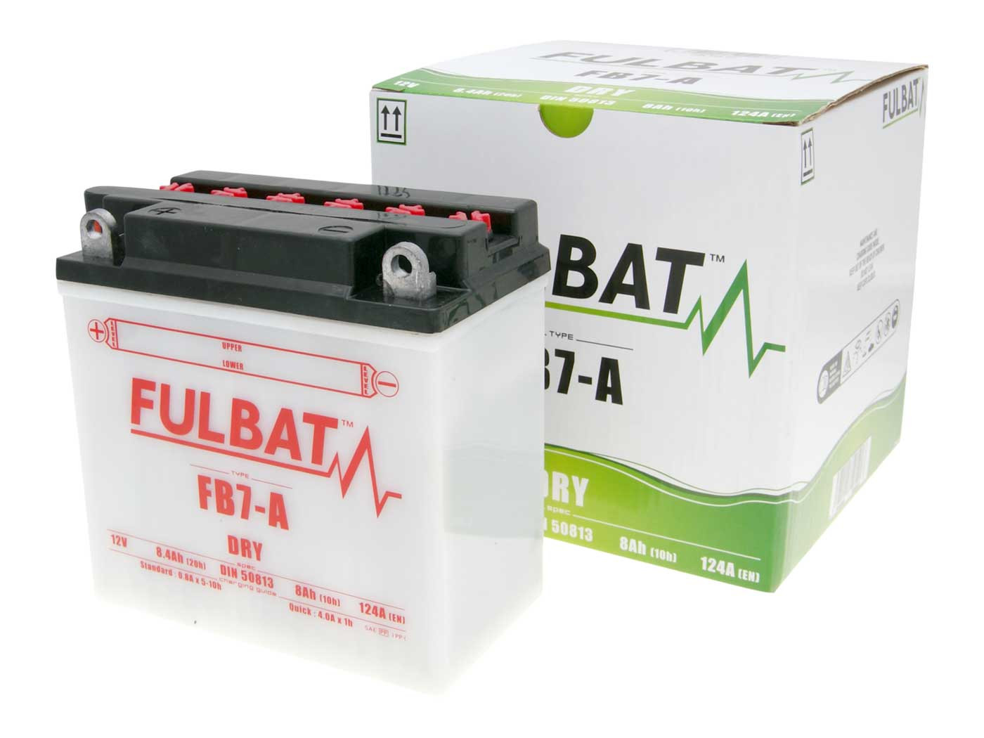 Fulbat FB7-A DRY száraz akkumulátor + savcsomag
