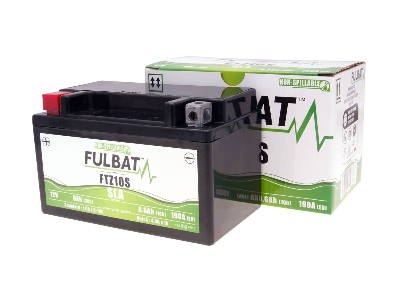 Fulbat FTZ10S SLA zárt ólomsavas akkumulátor