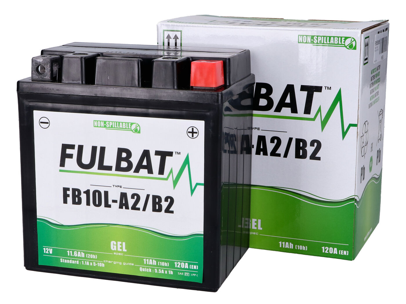 Akkumulátor Fulbat FB10L-A2/B2 GEL akkumulátor