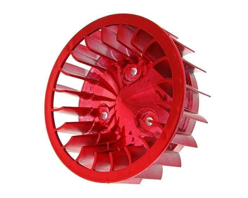 Ventilátor kerék piros - Minarelli fekvőhengeres, Keeway, CPI, 1E40QMB