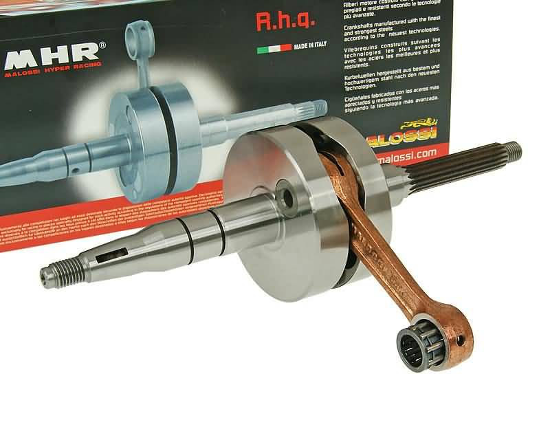 Főtengely Malossi MHR RHQ 80mm conn-rod - 10mm dugattyúcsapszeg - Minarelli