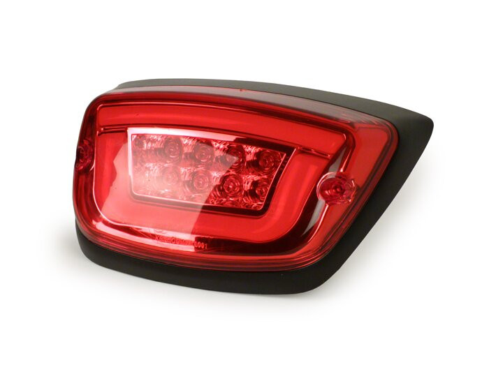 hátsó lámpa Moto Nostra LED Vespa LX 50-150, LXV 50-150 piros
