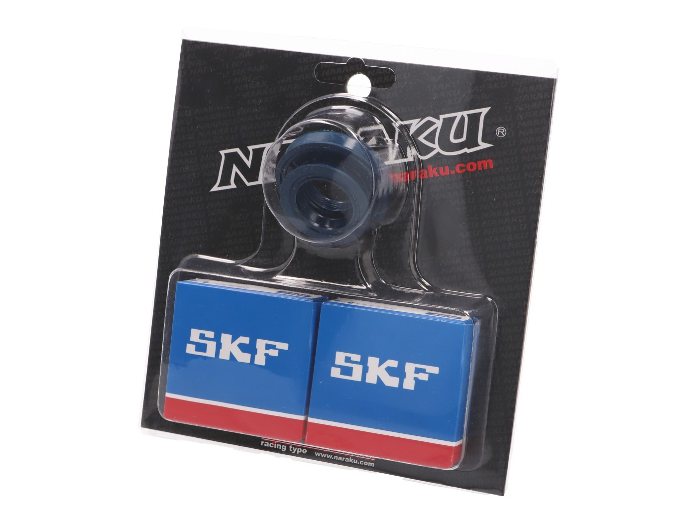 Főtengely csapágy szett Naraku SKF metal cage - Minarelli CW, MA, MY, CA, CY