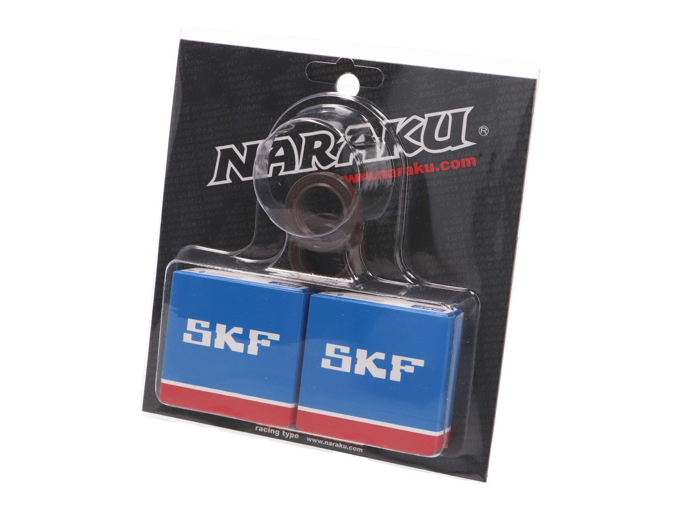 Főtengely csapágy szett Naraku SKF metal cage - Peugeot fekvőhengeres