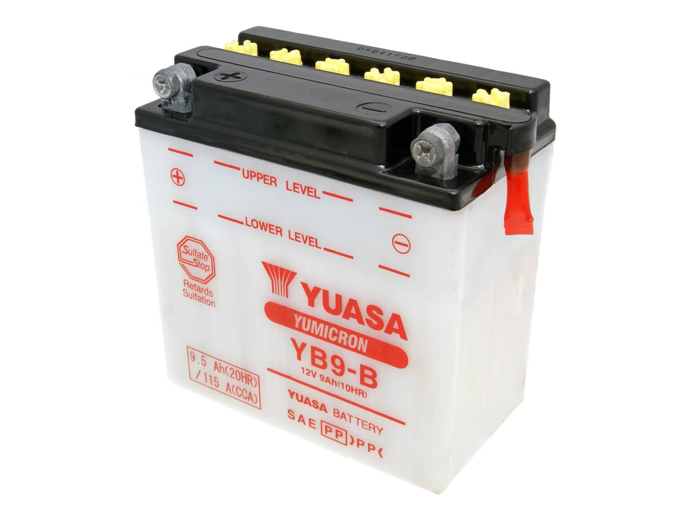 Yuasa YuMicron YB9-B akkumulátor - savcsomag nélkül