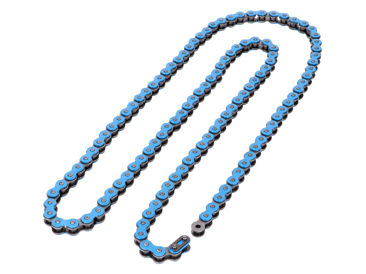 KMC megerősített kék lánc - 415 x 120