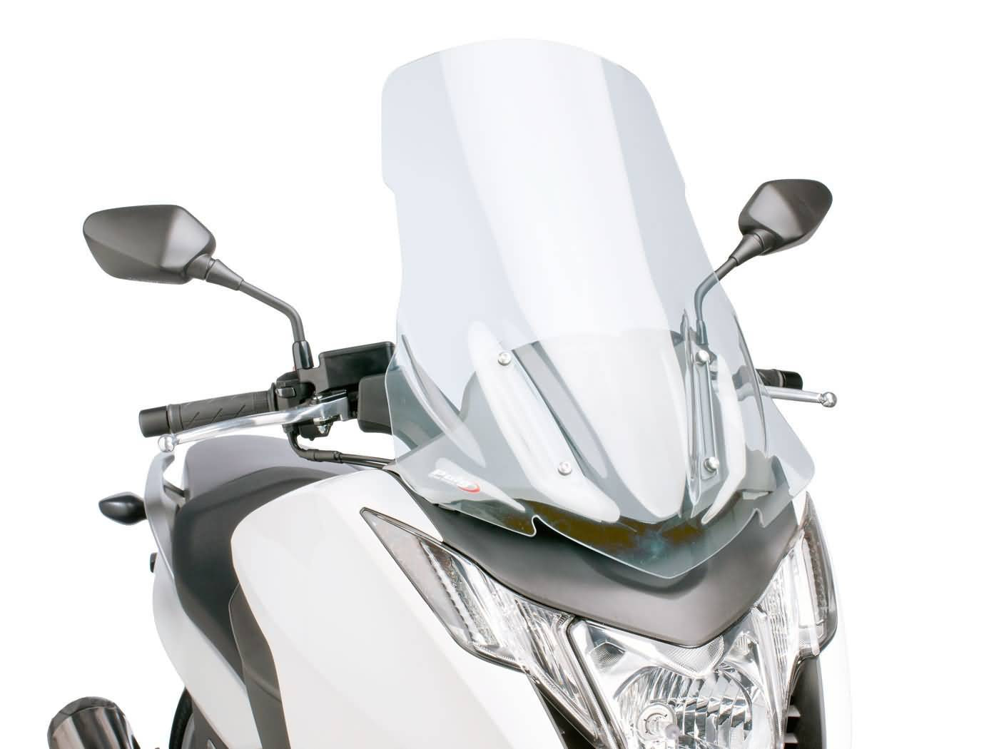 Robogó szélvédő Puig V-Tech Touring átlátszó - Honda Integra NC700, NC750