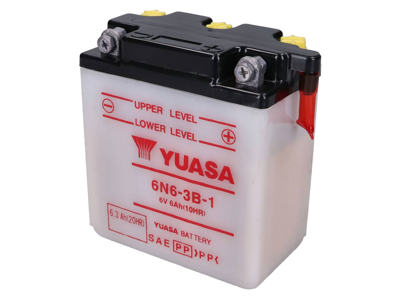 Yuasa 6N6-3B-1 akkumulátor - savcsomag nélkül