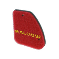 Malossi kétrétegű piros légszűrőbetét - Peugeot (állóhengeres)