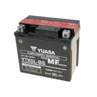 Yuasa YTX5L-BS DRY MF száraz gondozásmentes akkumulátor