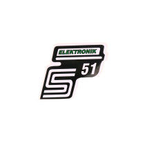 S51 elektronikai fólia / matrica zöld Simson S51-hez
