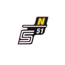 S51 N fólia / matrica sárga Simson S51-hez