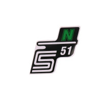S51 N fólia / matrica zöld Simson S51-hez