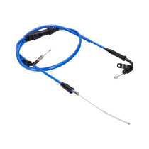 Gázpedál kábel komplett Doppler PTFE kék Rieju MRT, MRX, SMX, RRX, Tango, RS3 modellekhez