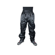 Eső nadrág divatos fekete XXL méret