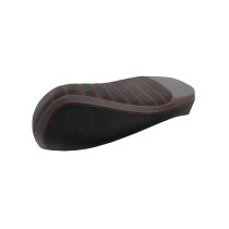 Üléshuzat fekete varrással piros Vespa GTS 125, 300-hoz