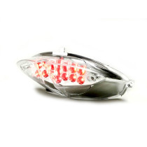 Hátsó lámpa BGM Original átlátszó üveg 15 LED-es hátsó lámpa visszajelző funkcióval Peugeot Speedfight2