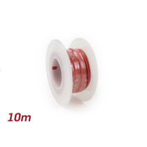 Elektromos kábel Universal 0,85mm˛ 10m Piros