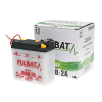 Fulbat 6V 6N4B-2A DRY száraz akkumulátor + savcsomag