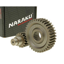Naraku Racing +25%-os, 16/37 arányú szekunder végáttétel növelő szett - GY6 125/150cc 152/157QMI