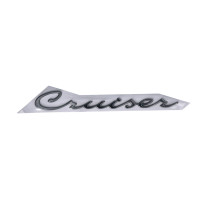 Pajzs / felirat Cruiser" OEM a Piaggio Beverly 250, 500-hez"