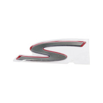 OEM lábvédő "S" felirat - Vespa GTS Super Sport 125, 300