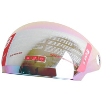 rainbow colors visor for helmet coated Speeds Jet City II