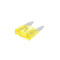 Mini késes biztosíték lapos 11.1mm 20A sárga színben