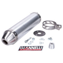 Hátsó hangtompító Giannelli alumínium Yamaha TZR 50 04-15-hez