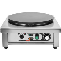 YATO GASTRO Elektromos asztali palacsintasütő 400 mm 3000 W