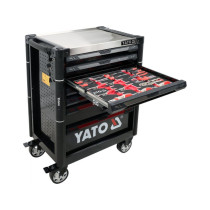 YATO Szerszámkocsi szerszámokkal 157 részes