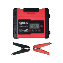YATO Akkumulátor töltő 12 V 2/8/15 A max. 200 Ah LCD kijelző