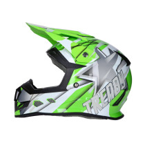 Sisak Motocross Trendy T-902 Dreamstar fehér / zöld - XL méret (61-62)