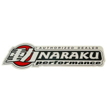 Szélvédő matrica Naraku dealer 100x30cm