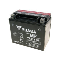 Yuasa YTX12-BS DRY MF száraz gondozásmentes akkumulátor