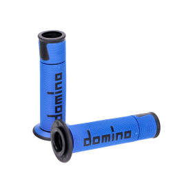 Domino A450 On-Road Racing markolat készlet kék/fekete nyitott végekkel