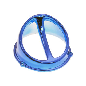 Ventilátor spoiler / légterelő levegő Scoop króm kék - univerzális