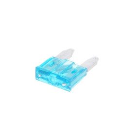 Mini késes biztosíték lapos 11.1mm 15A kék színben